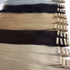 Extensiones de cabello con cinta