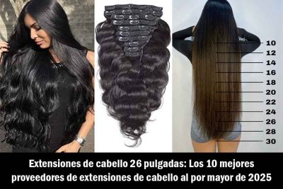 Extensiones de cabello 26 pulgadas: Los 10 mejores proveedores de extensiones de cabello al por mayor de 2025