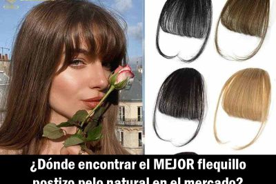 ¿Dónde encontrar el MEJOR flequillo postizo pelo natural en el mercado?