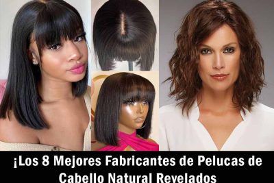 ¡Los 8 Mejores Fabricantes de Pelucas de Cabello Natural Revelados